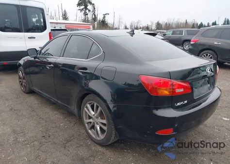 2008 Lexus Is 250 z USA, uszkodzony, nr VIN JTHBK262385053800